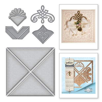 Ножи от Spellbinders – Graceful 6X6 Frame Maker