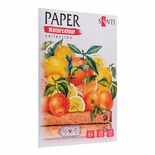 Набір акварельного паперу SANTI "Botany", А4, "Paper Watercolour Collection", 18 арк., 200 г/м2