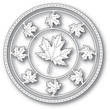 Ножи от Memory Box - Stitched Maple Circle Frame craft die -  Сшитый кленовый круг