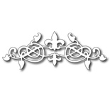 Лезвие Frantic Stamper - Cutting Die - Fleur De Lis Scroll Die