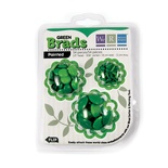 Брадсы от We R Memory Keepers - Basic Brads Painted - Green 