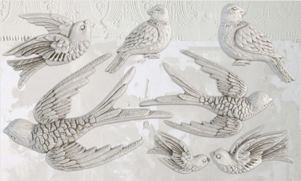 Молди від IOD - Birdsong 6x10 Decor Moulds™, 15x26 см