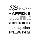 Акриловый штамп Marianne Design - Clear Stamp - Life is what happens