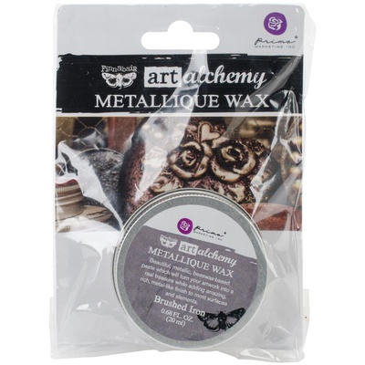 Восковая паста от Prima Marketing - Finnabair Art Alchemy Opal Magic Wax - Brushed Iron, 20мл