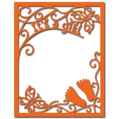 Лезвие Crafty Ann Frame It's a Girl