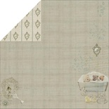 Лист двусторонней скрапбумаги Fabscraps - Baby Bear Double-Sided Cardstock - Bubble Bear 2, 30х30 см