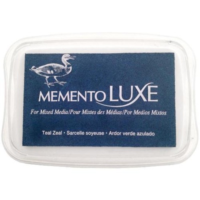 Чернила Tsukineko Memento Luxe - Teal Zeal