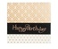 Пластины для фольгирования от Spellbinders - Faux Script Happy Birthday