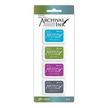 Набор архивных чернил Ranger - Wendy Vecchi - Mini Archival Ink Pads - Kit 2