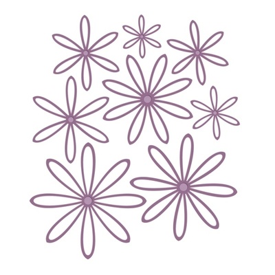 Лезвие Sue Wilson - Finishing Touches - Delicate Daisies - Open Petals
