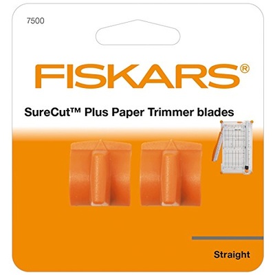 Лезвия для резака Fiskars Paper Trimmer Aluminum Rail, тип К, 2 штуки