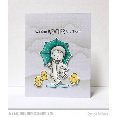 Акриловый штамп My Favorite Things - BB Rain or Shine