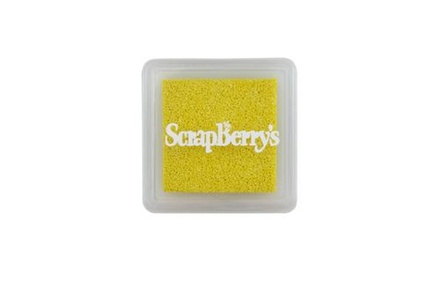Пигментные чернила от Scrapberry's - Мерцающий солнечно-жёлтый