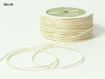 Джутовый шнур Twisted Burlap - Ivory, 1 мм, цвет: бежевый, 90 см