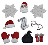 Набор декоративных пуговиц Dress It Up - Waiting for Santa