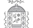 Нож для вырубки от Spellbinders - Victorian Garden Floral Gazebo