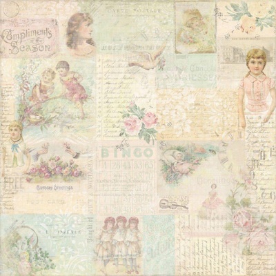 Лист односторонней скрапбумаги от Melissa Frances - Paper Jewell