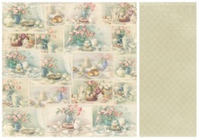 Лист двусторонней бумаги от Pion Design - Cakes - For Mother, 30х30