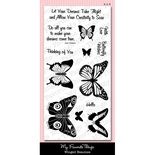 Акриловые штампы My Favorite Things - MPD Winged Beauties