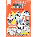 Набор высечек, коллекция European holidays, 67шт, ТМ Фабрика Декору