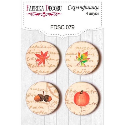 Набор скрапфишек Фабрика Декору из 4 шт FDSC 079