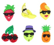 Набор декоративных пуговиц Dress It Up - Fruit Cocktail