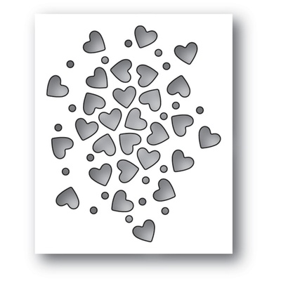 Ножі від Memory Box - Heart Sprinkles craft die
