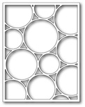 Ножи от Poppystamps  - DIES- Big Bubble Background