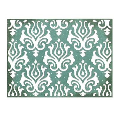 Нож (пластина для тиснения/трафарет) от Sizzix - Sizzix Thinlits Die - Damask