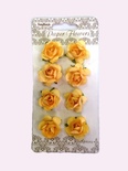 Розочки от ScrapBerry's, чайные, диаметр 2см, 8 шт