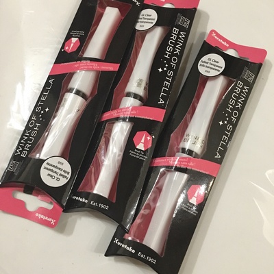 Маркер от Zig - Wink of Stella Brush, Glitter Clear, прозрачный с блестками