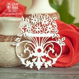 Чипборд Scrapbox - Вазон в стиле барокко Ho-032