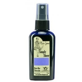Спрей для штампинга от Tattered Angels - Plain Jane Simply Sheer - Very Purple, цвет фиолетовый