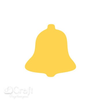 ДЫРОКОЛ ФИГУРНЫЙ 2,5СМ КОЛОКОЛЬЧИК, TM dpCraft (Dalprint)