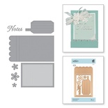Ножи для вырубки от Spellbinders - Shapeabilities Adorned Notepad Etched Dies Vintage Treasures by Becca Feeken