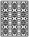 Шаблон для тиснения Spellbinders Impressabilities Dies - Fleur De Lis Pattern