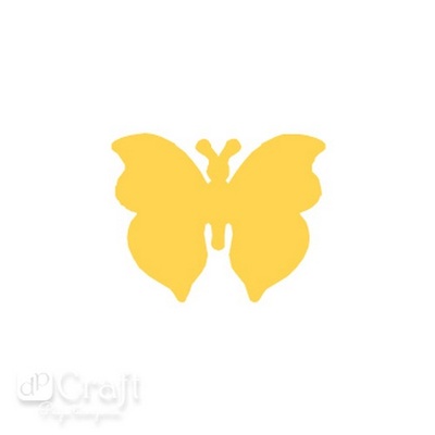 ДЫРОКОЛ ФИГУРНЫЙ 3,7СМ БАБОЧКА, TM dpCraft (Dalprint)
