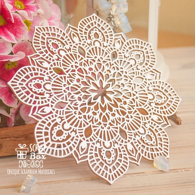 Чипборд ScrapBox - фоновый салфетка Hb-053