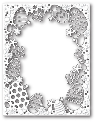 Нож от Memory Box - Easter Eggstravaganza Frame - Пасхальная рамка