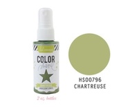 Краска - спрей от Heidi Swapp с перламутровым блеском - CHARTREUSE - COLOR SHINE SPRITZ, 50мл