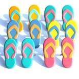 Набор брадсов Eyelet Outlet - Big Flip Flop Brads, 12 штук
