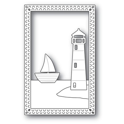 Ножи от Poppystamps - LIGHTHOUSE FRAME
