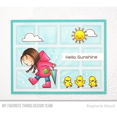 Акриловый штамп My Favorite Things - BB Rain or Shine