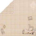 Лист двусторонней скрапбумаги Fabscraps - Baby Bear Double-Sided Cardstock - Story Bear 2, 30х30 см