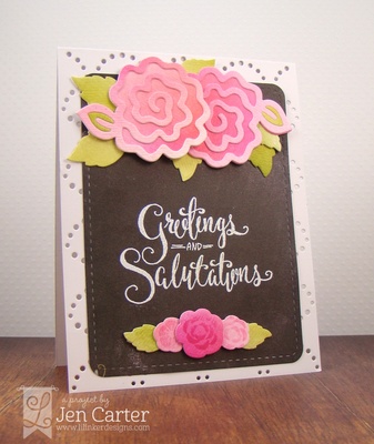 Штампы от Lil' Inker Designs - Greetings & Salutations Stamps 