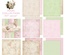 Набор скрапбумаги LemonCraft - House of Roses Basic, фоновые дизайны, 30х30 см, с бонусом