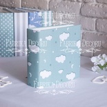 Заготовка альбома в мягкой обложке Мятные облака, TM Fabrika Decoru