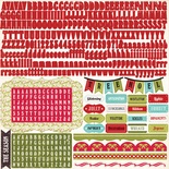 Наклейки от Echo Park - Seasons Greetings Alpha Stickers