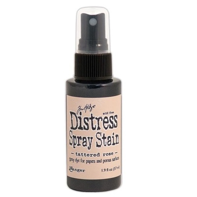 Краска-спрей Ranger - Tim Holtz - Distress Spray Stains - Tattered Rose