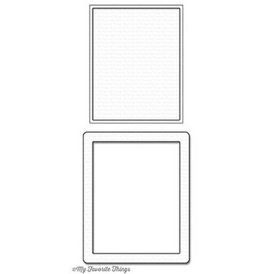 Лезвие My Favorite Things - Die-namics Rectangle Shaker Window & Frame